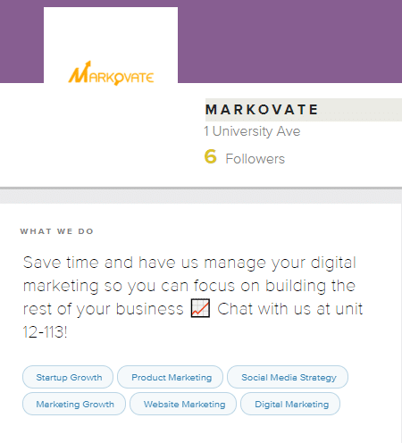Promote Your Business markovate