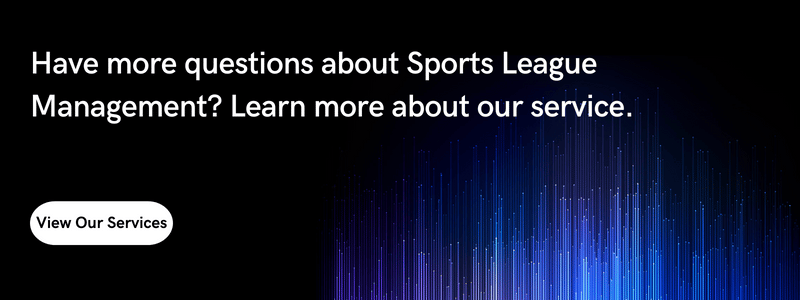 Sports league management app-service banner